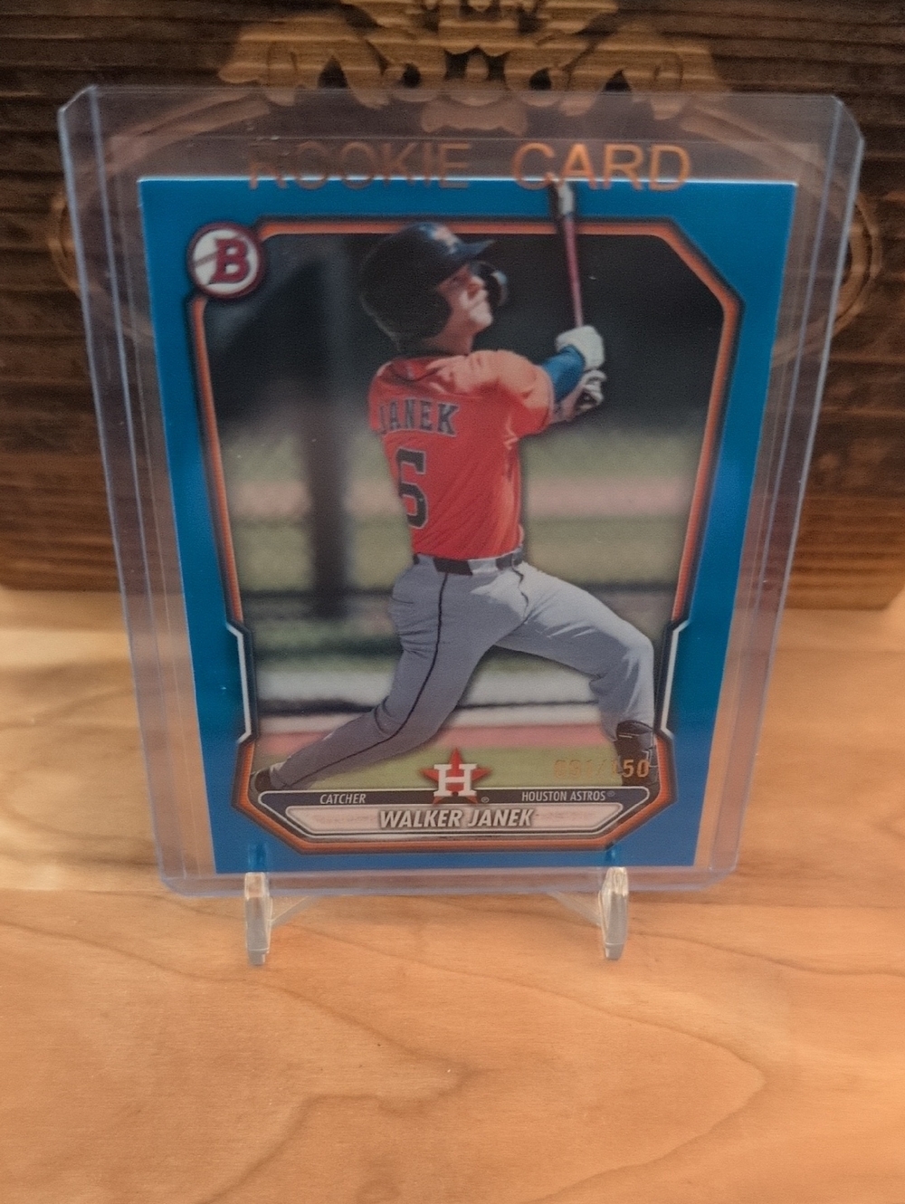 2026 Bowman Walker Janek Rookie Prospect Card Blue #91/150 Astros